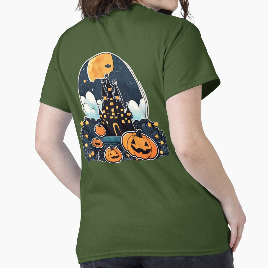 Spooky Halloween Castle by chrismaecanes