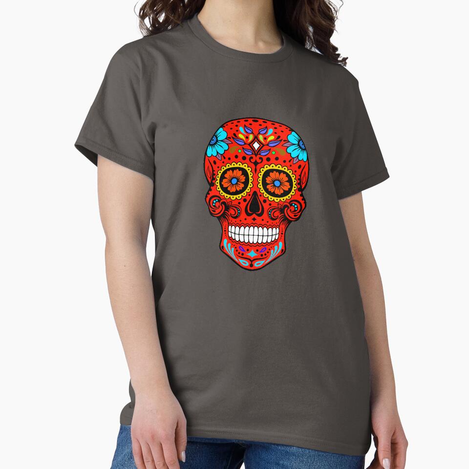 Sugar Skull Red by Dankersart