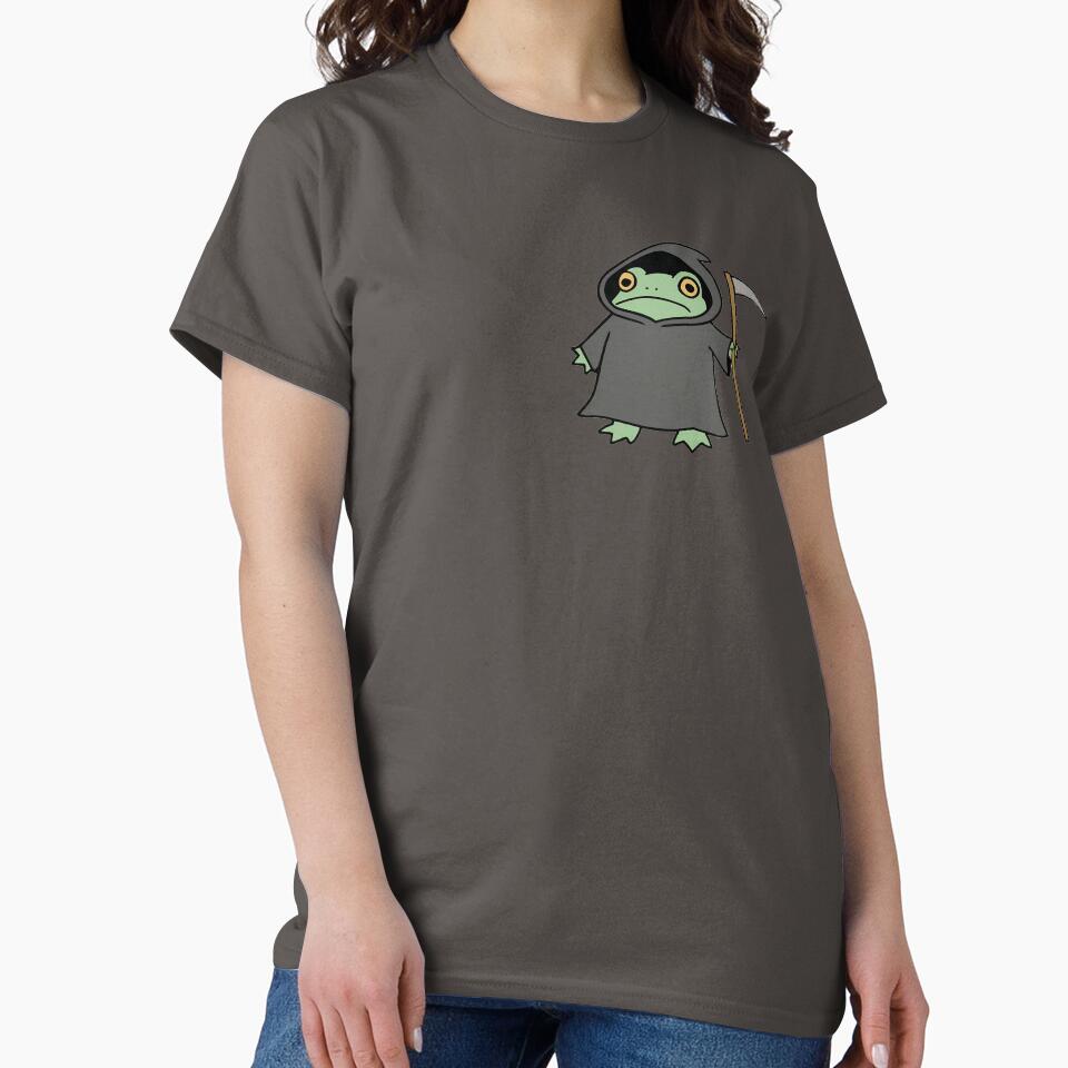 Grim Reaper Cartoon Frog by Design-Illusi0n