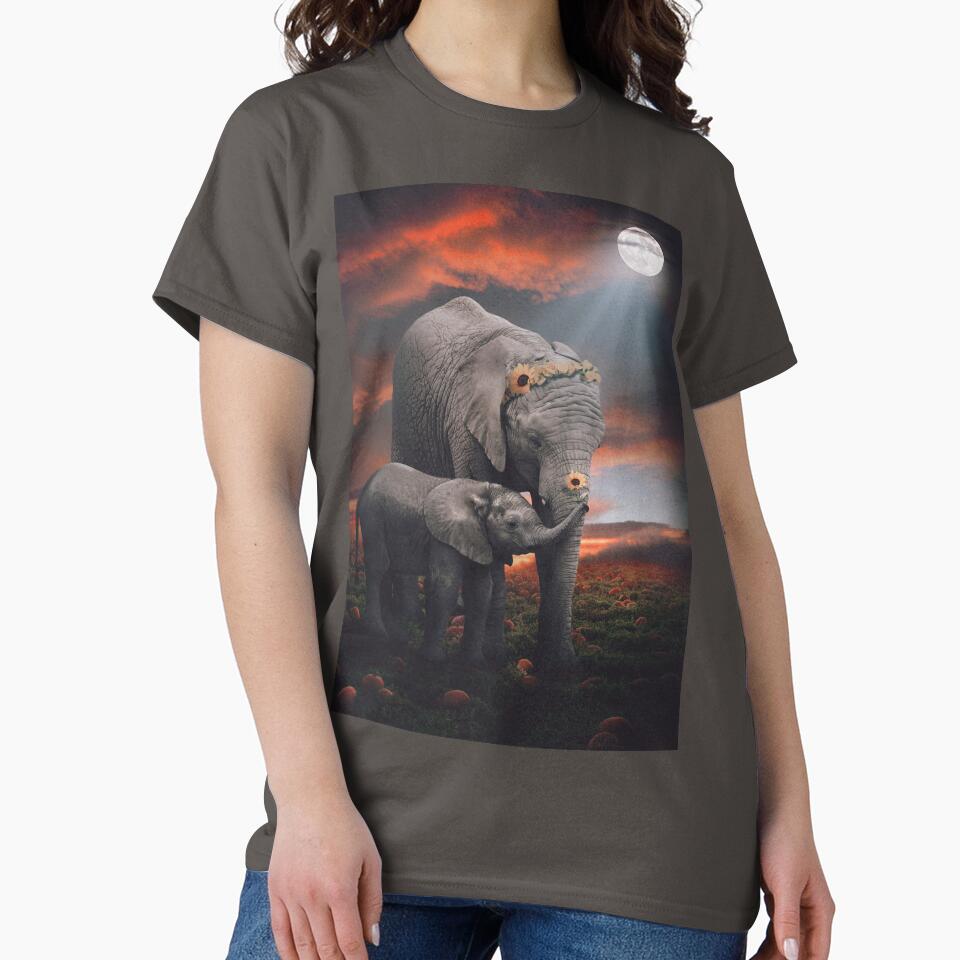 Elephants in a Pumpkin Patch by Last Ray Visuals