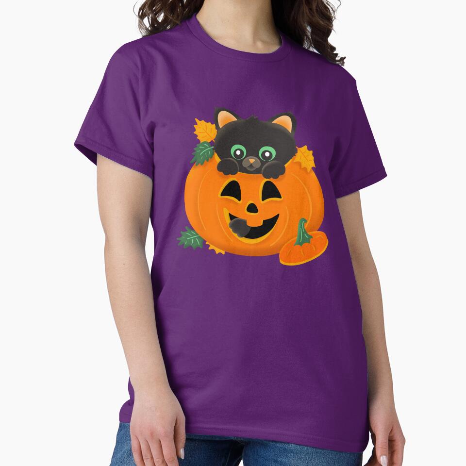 Little Rascal, the Halloween Cat by makell-creates