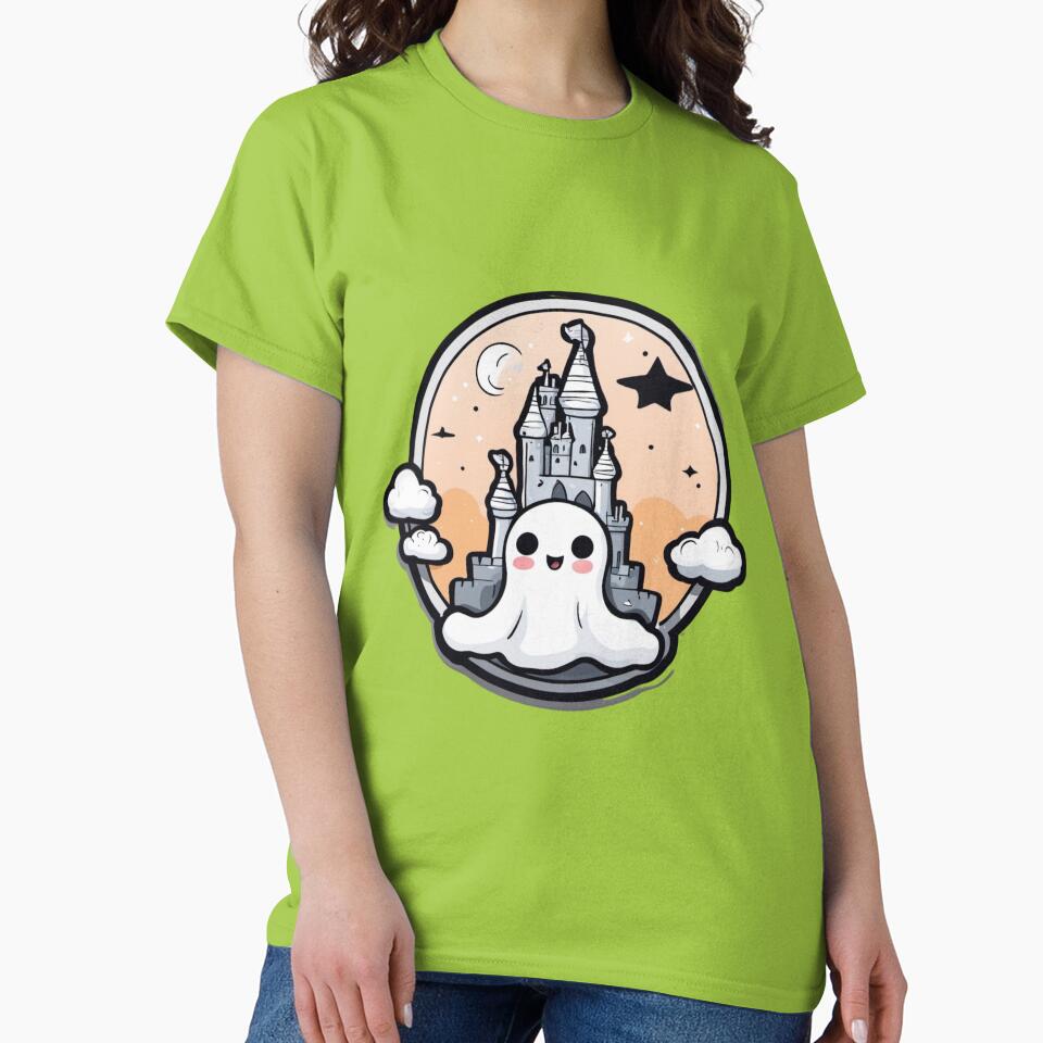 Cute Ghost and its Haunted Home by chrismaecanes