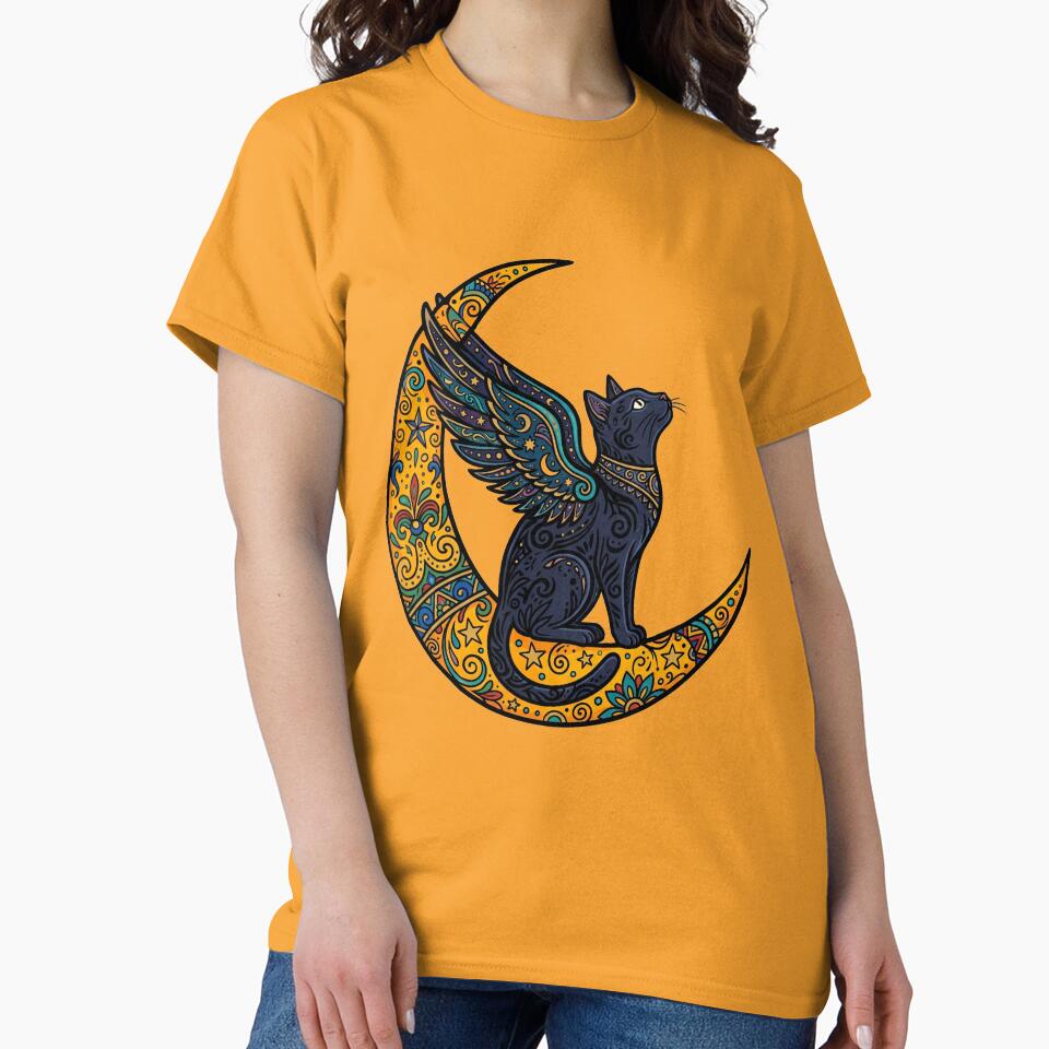 Black Cat on a Moon by TabbyCatXIII