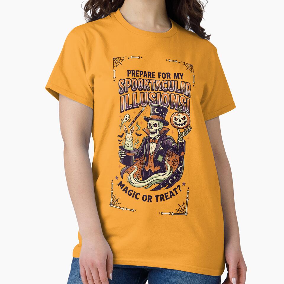 Prepare for my spooktacular illusions! - Magic or treat? - Halloween for illusionists by ParadoxParadox