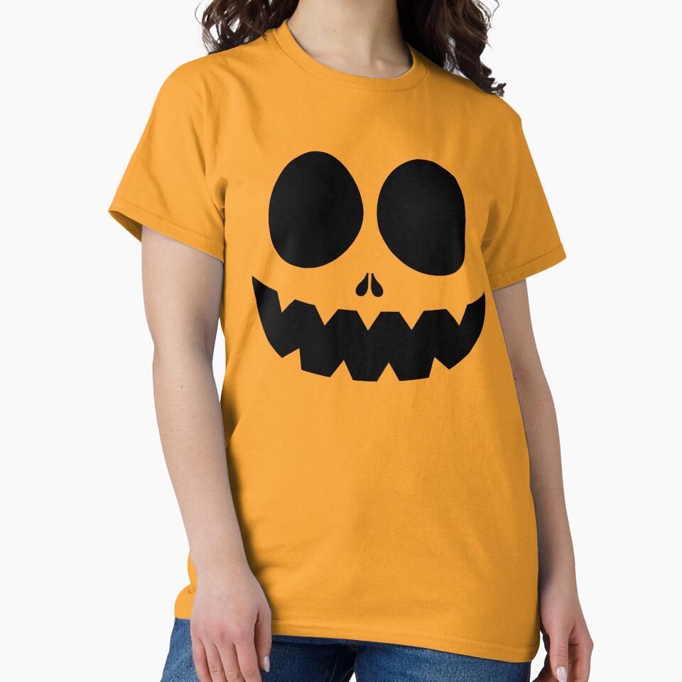 Carved Pumpkin Face Halloween Costume by EdytaGister