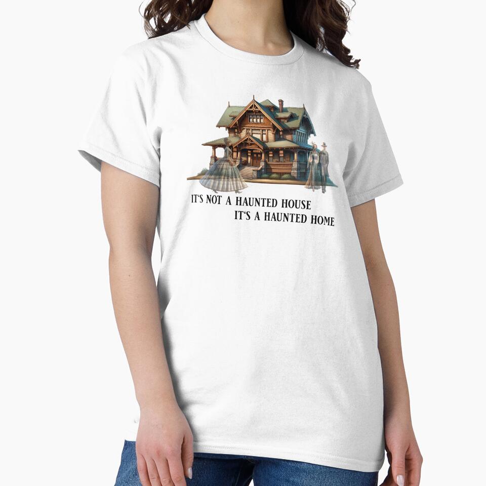 It's not a haunted house, it's a haunted home by absurditeestore