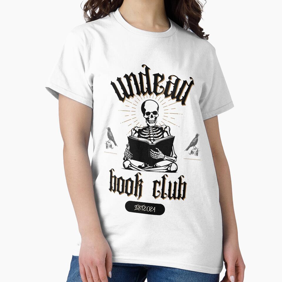 spooky bookclub by BookishBlackbird Shop