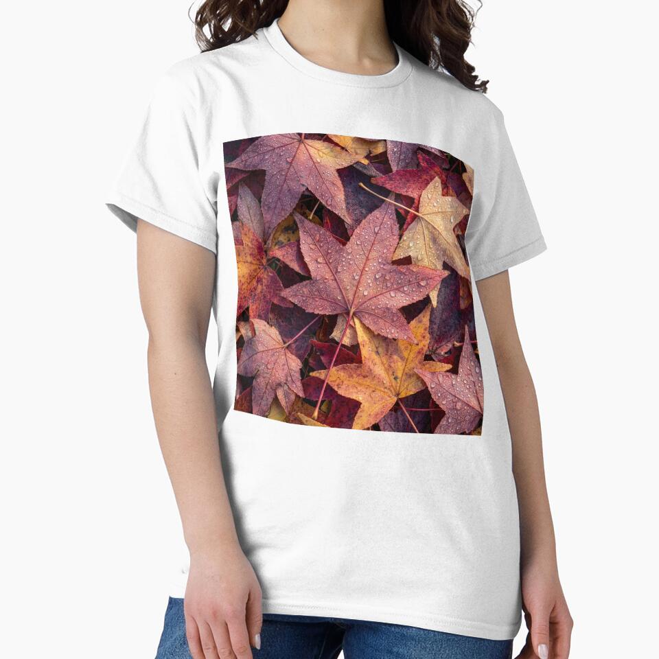Fallen Sweetgum Tree Leaves by Tridentulus