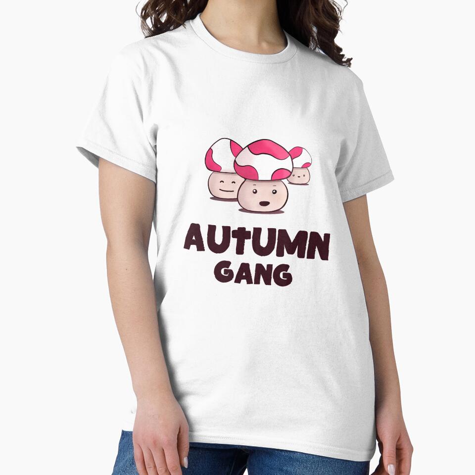 Funny Autumn Gang Toadstool Mushroom by FrenchsTuck