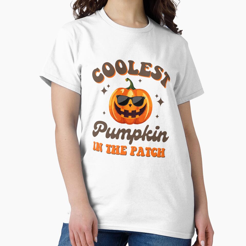 Coolest Pumpkin In The Patch by Pink Brush Studio