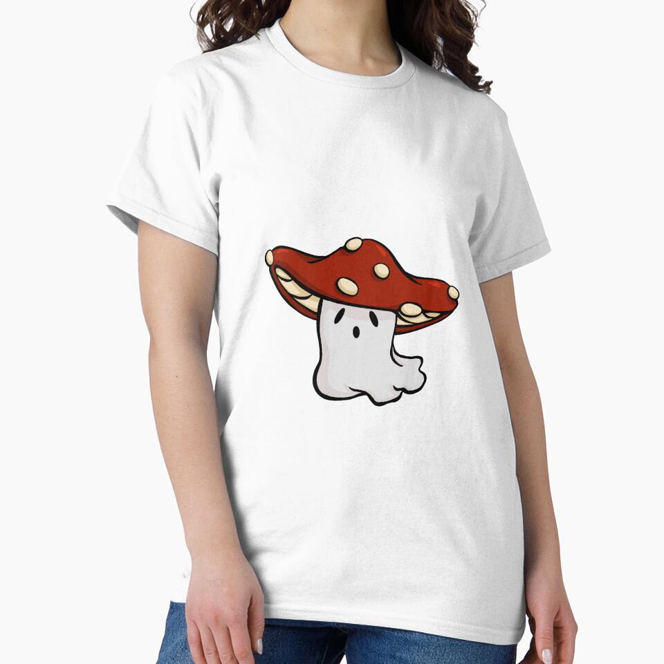 Ghost Mushroom by HoneyBrieeeArt