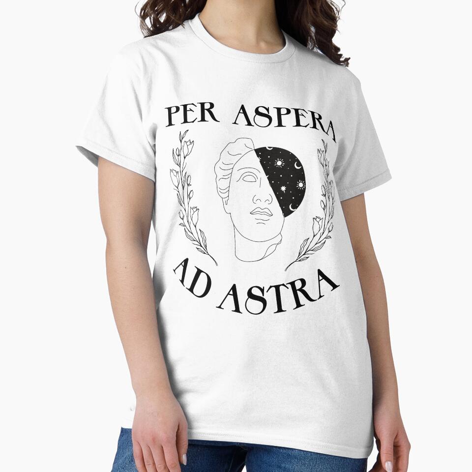 Dark Academia Aesthetic Per Aspera Ad Astra by LunaRisa