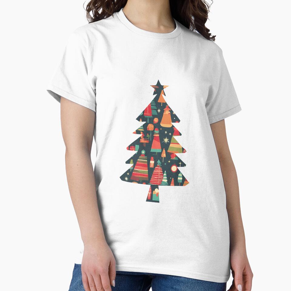 Retro Style Christmas Tree by silviaol