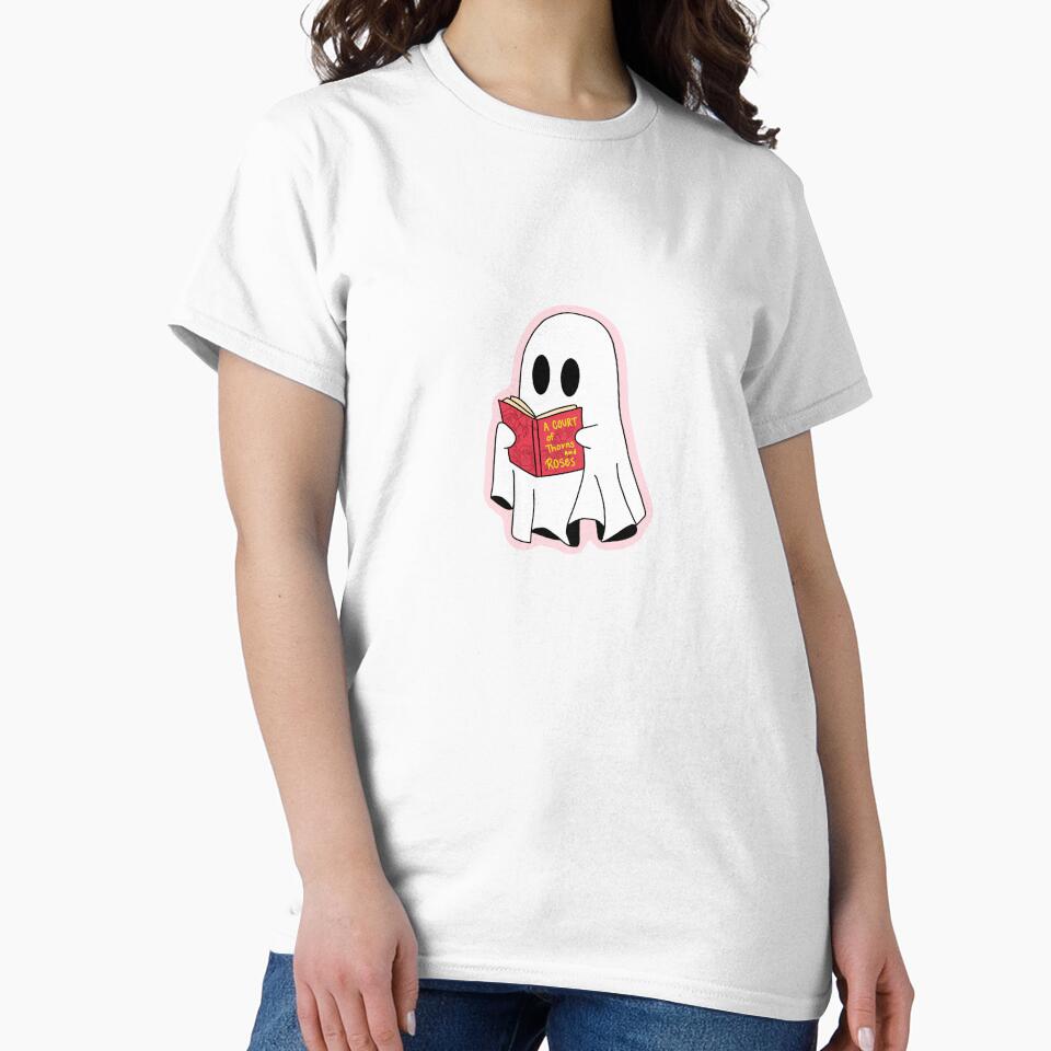 Ghostie reading ACOTAR by diySammi77