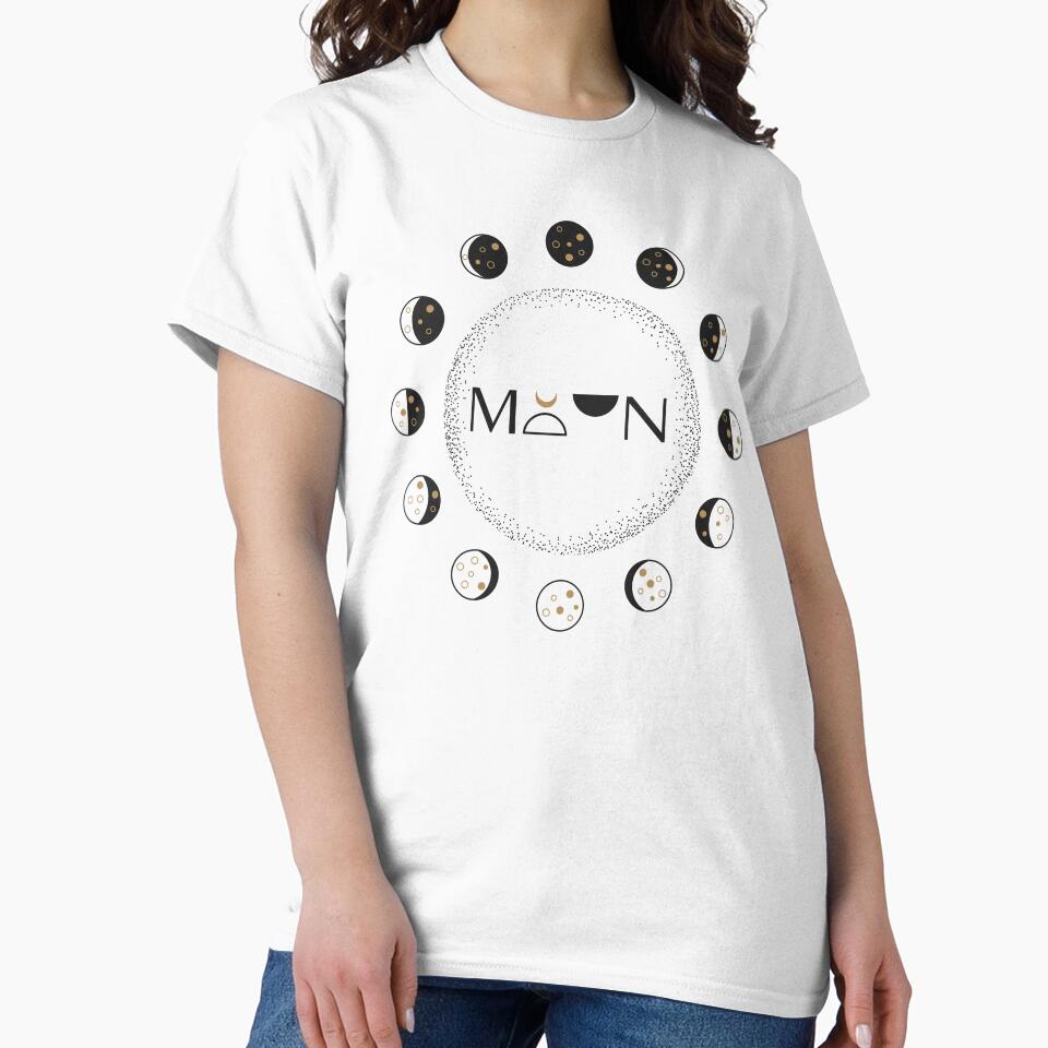 Moon circle typography by MonochromeEcho