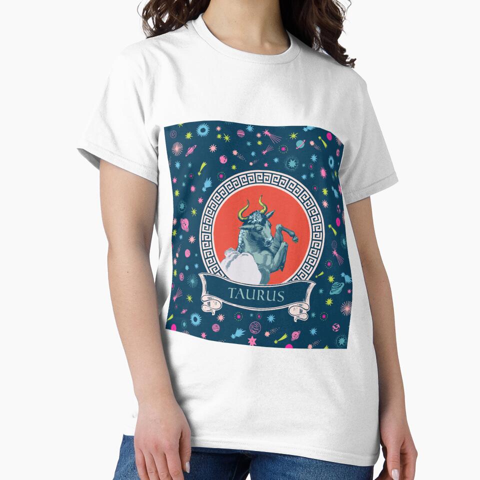 Taurus Star Sign Celestial Art by PrintyBazaar