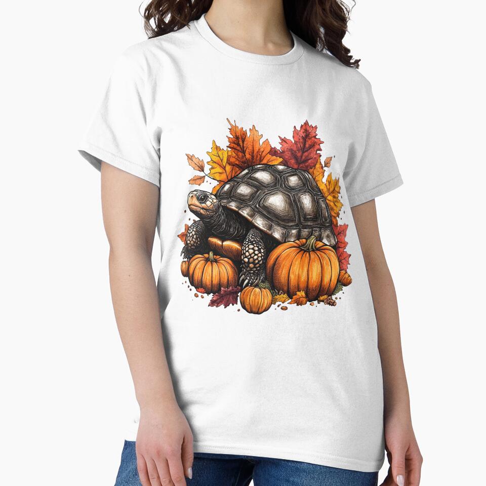 Fall Pumpkins Tortoise by DigitalToast