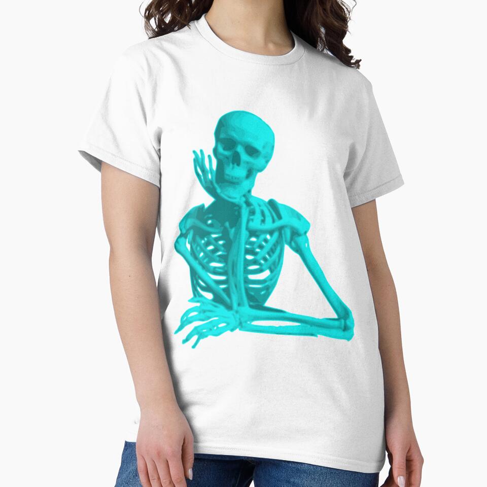 Blue Skeleton! by DoodleDashCollective