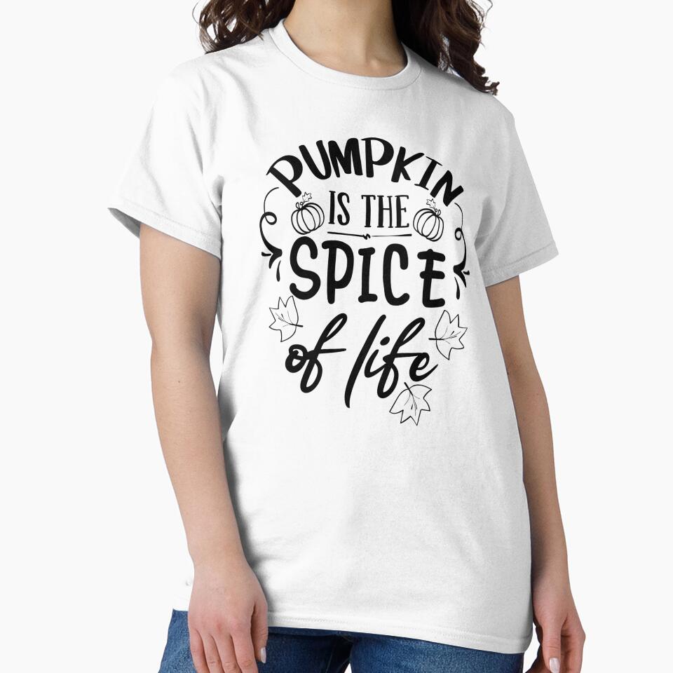 Pumpkin Is The Spice Of Life Light Edition - Autumn Fall And Halloween by Karnefa