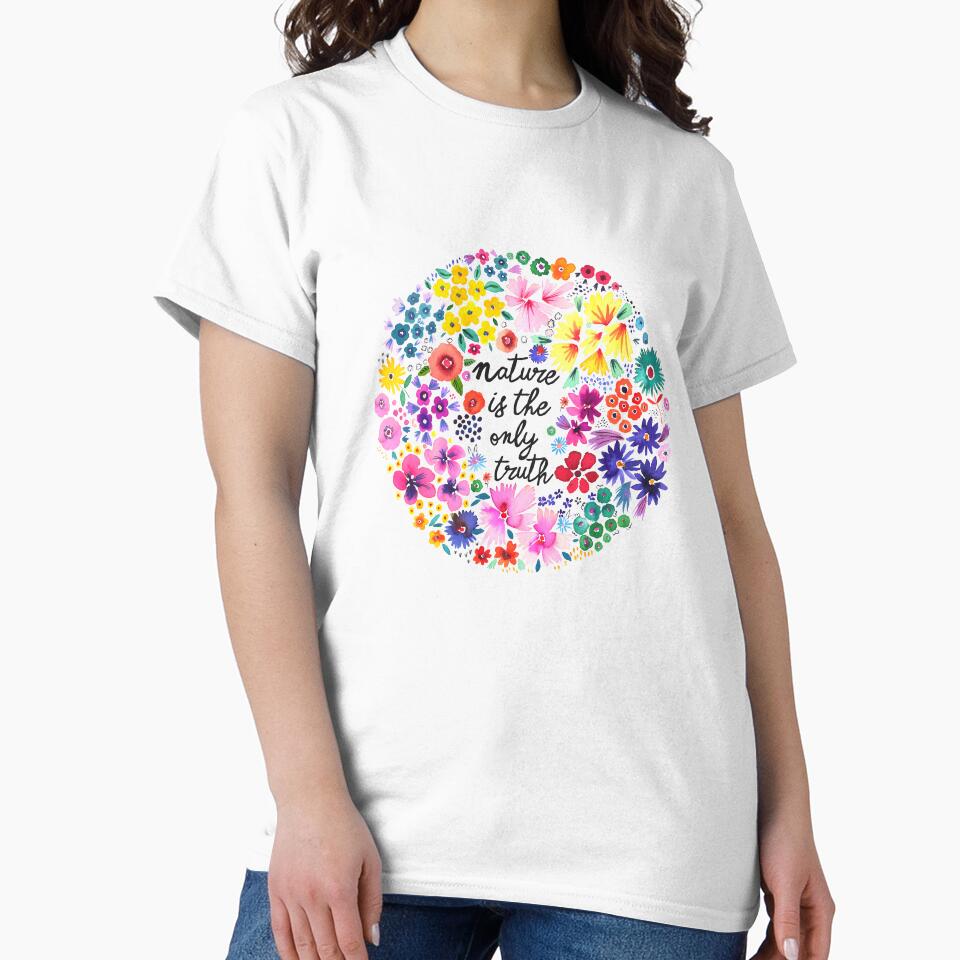 Cottagecore of Artistic and Colorful flowers - Nature is the only truth by ninoladesign