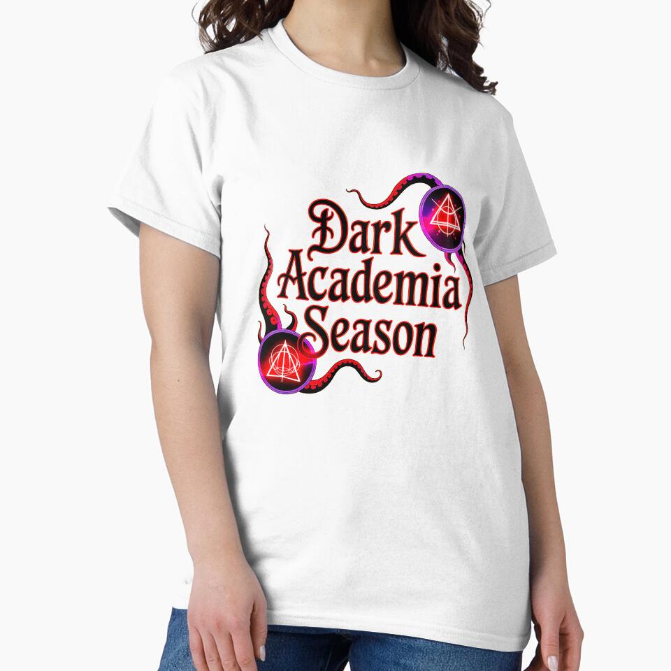 Dark Academia Season Occult Neon Tentacle Design by Amanda's Factory