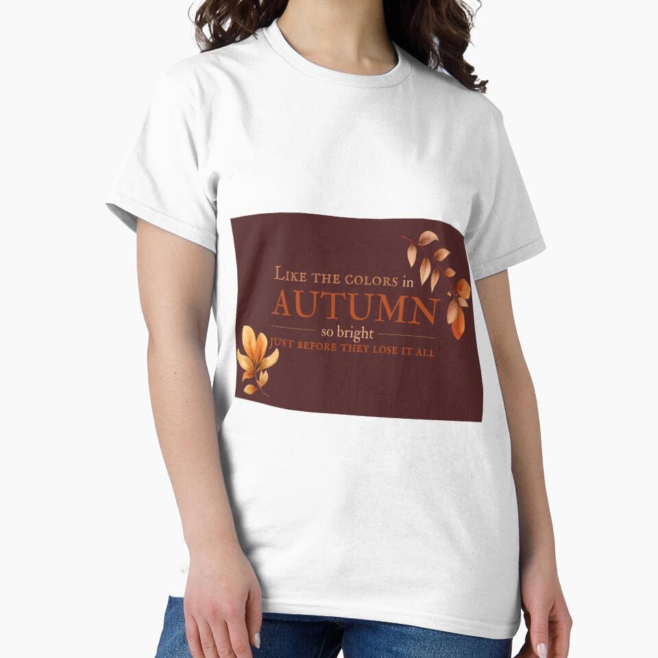 Like the colors in autumn - Red lyrics by OmgItsMariaa
