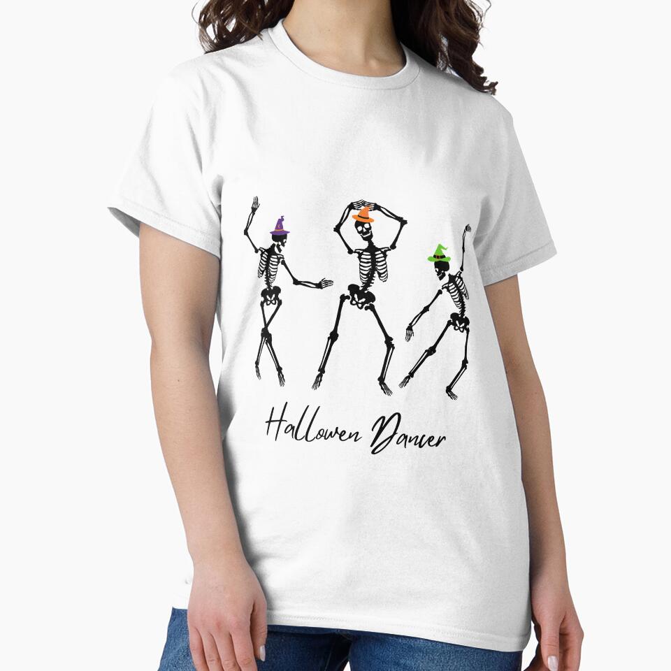 Halloween Dancer Skeleton Dancing Design by RK-Artist