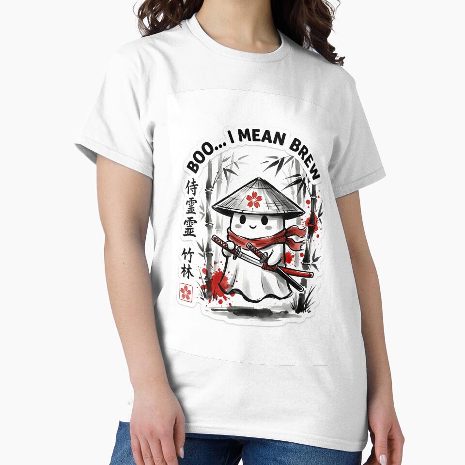 Boo... I Mean Brew Samurai Ghost by SupernovaNote