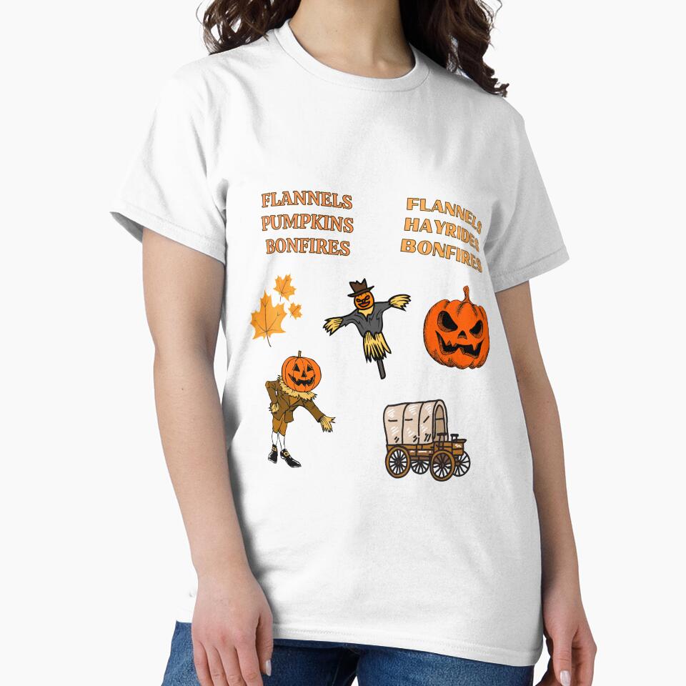Flannels Hayriders Bonfires Pumpkins Leopard Farmer Fall Vibes Pack by HQ Prints