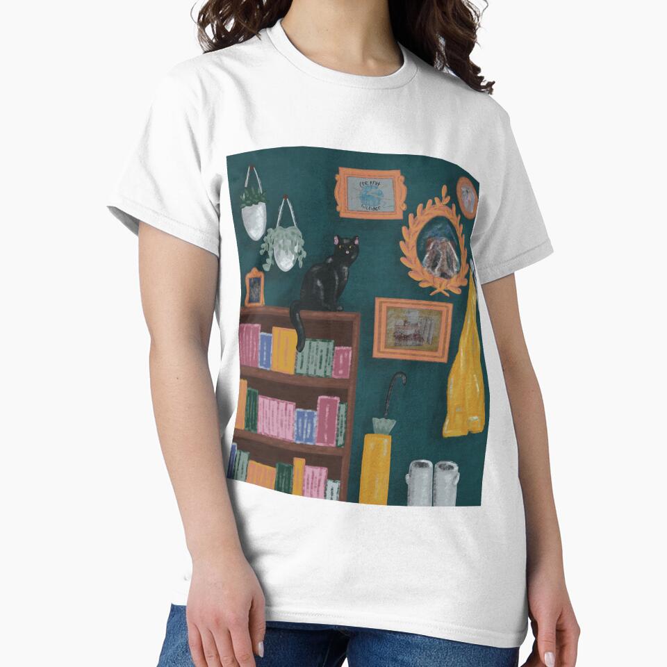 Bookish Cat Aesthetic by Danielle Seay