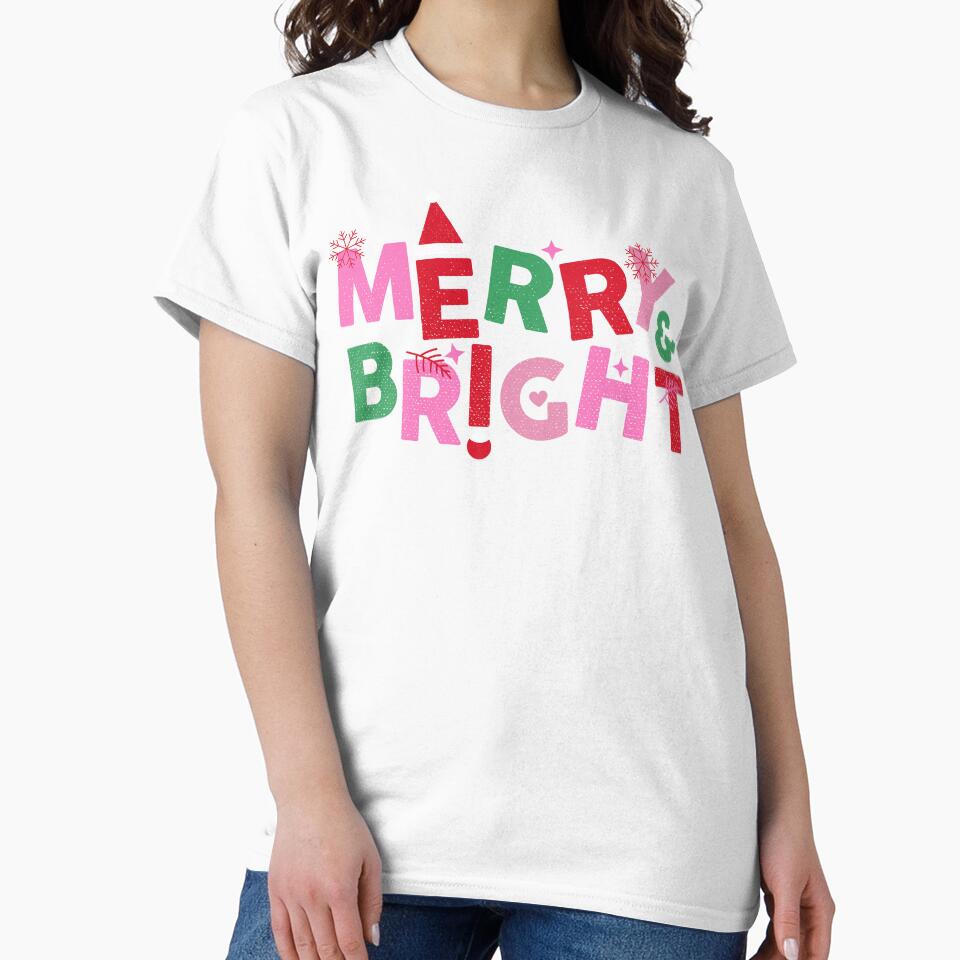 Merry and Bright Christmas design by Looks Like Fun co.