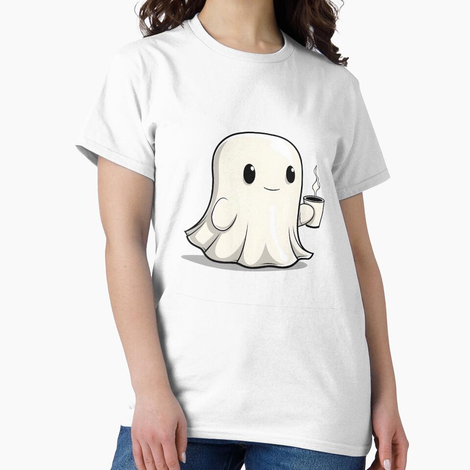 Ghost with coffee by annago2