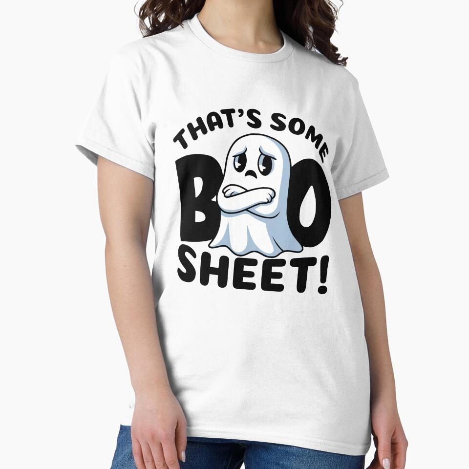 That's Some Boo Sheet! Funny Ghost Pun by PMCreative