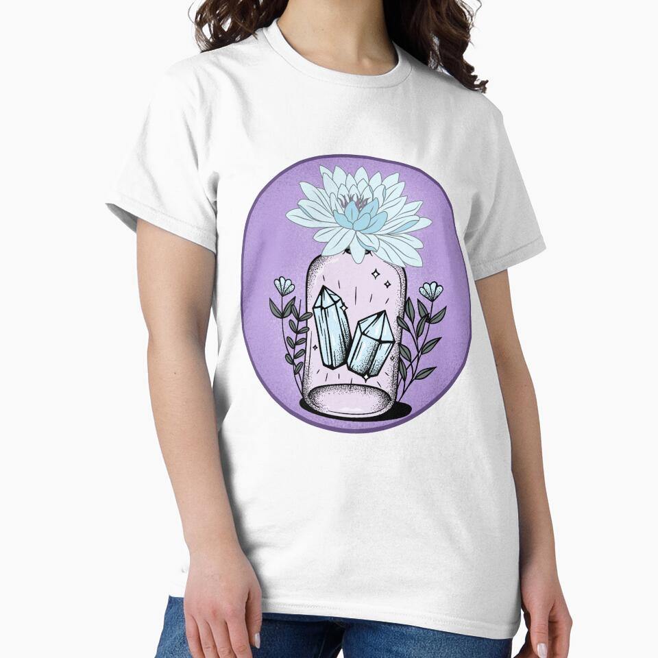 Crystal in bottle by Moniartprints