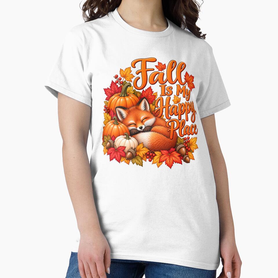Fall Is My Happy Place by J-CCreations