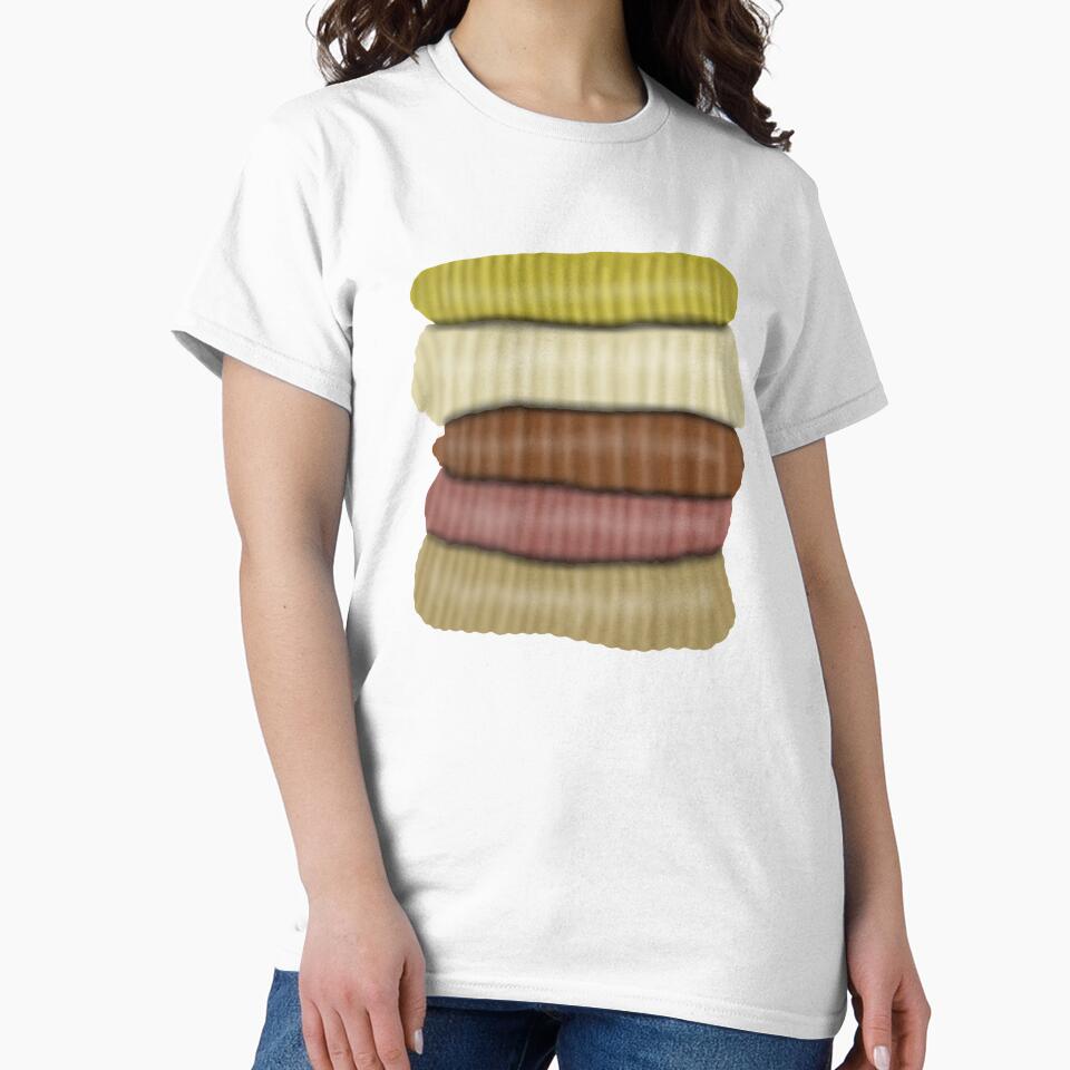 Pile of sweaters by Becky-Marie