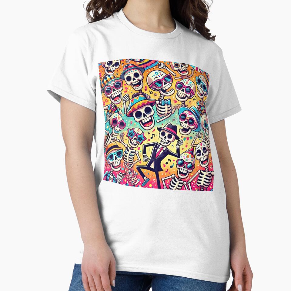 Dancing Skeletons by GlassPenny