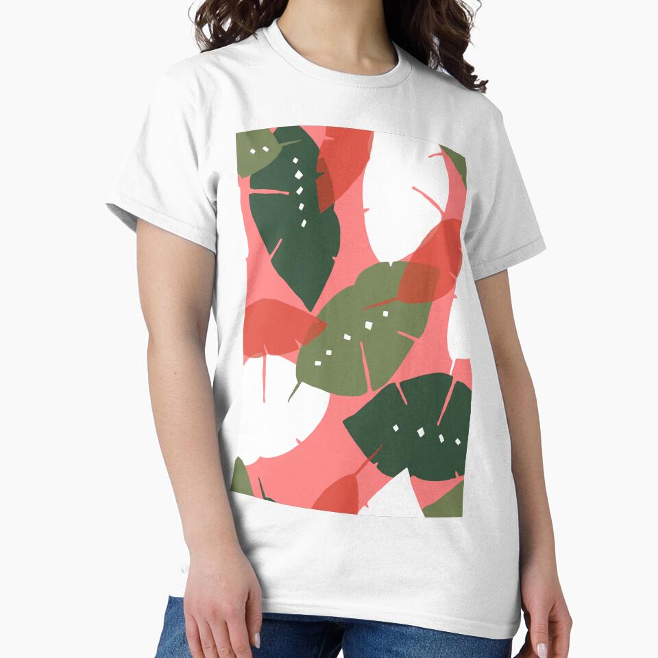 Coral Autumn Love Pattern by iamwowie