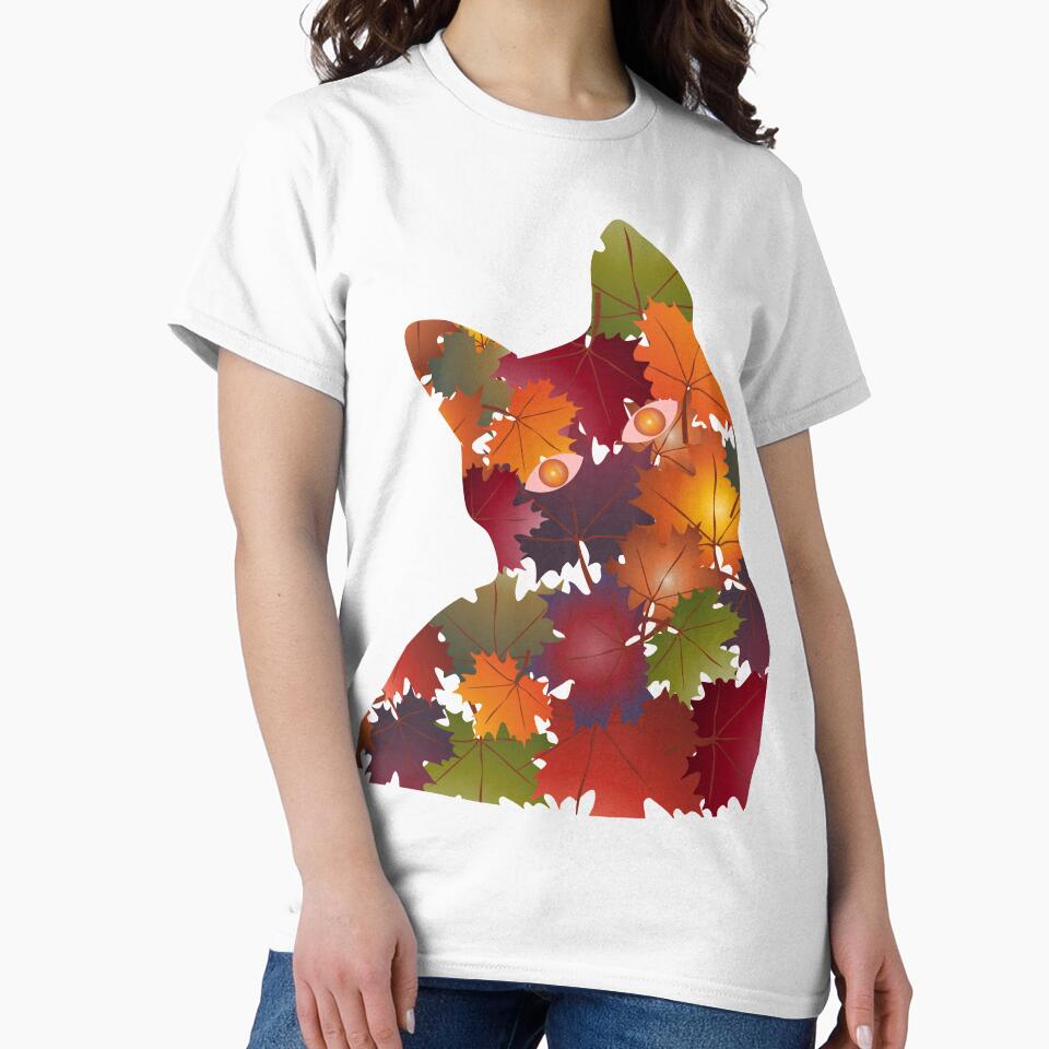 01  CAT AND AUTUMN LEAVES by Cr1sV