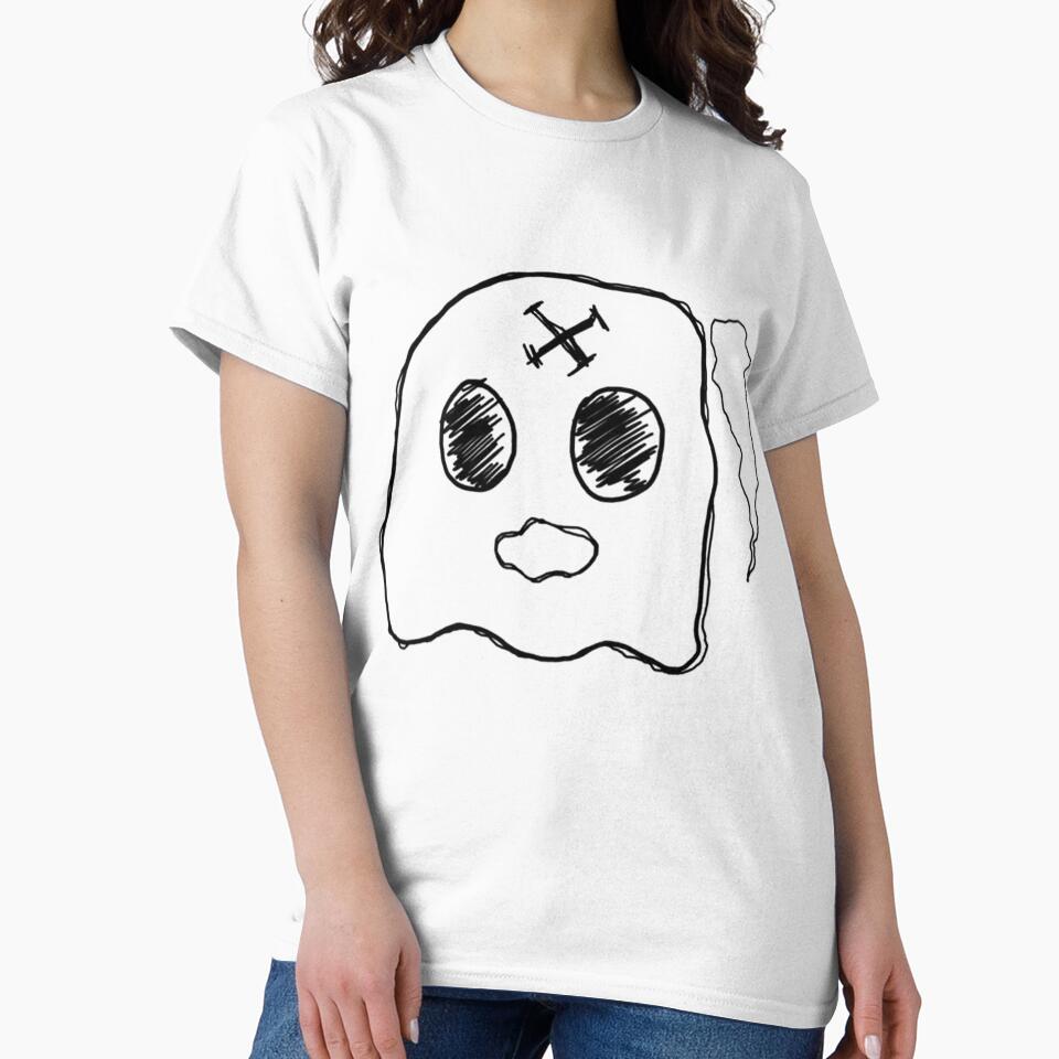 Hand Drawn Ghost Sketch by FreddieStudio