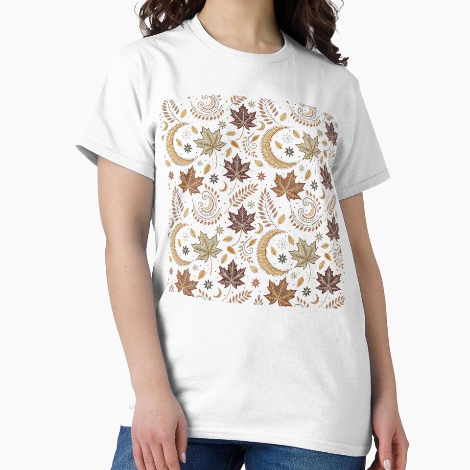 Maple Leaves & Stars – Nordic Autumn Charm by Shuga-Design