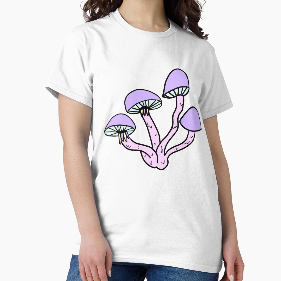 Pastel Goth Mushrooms by AlkalineKittyxx