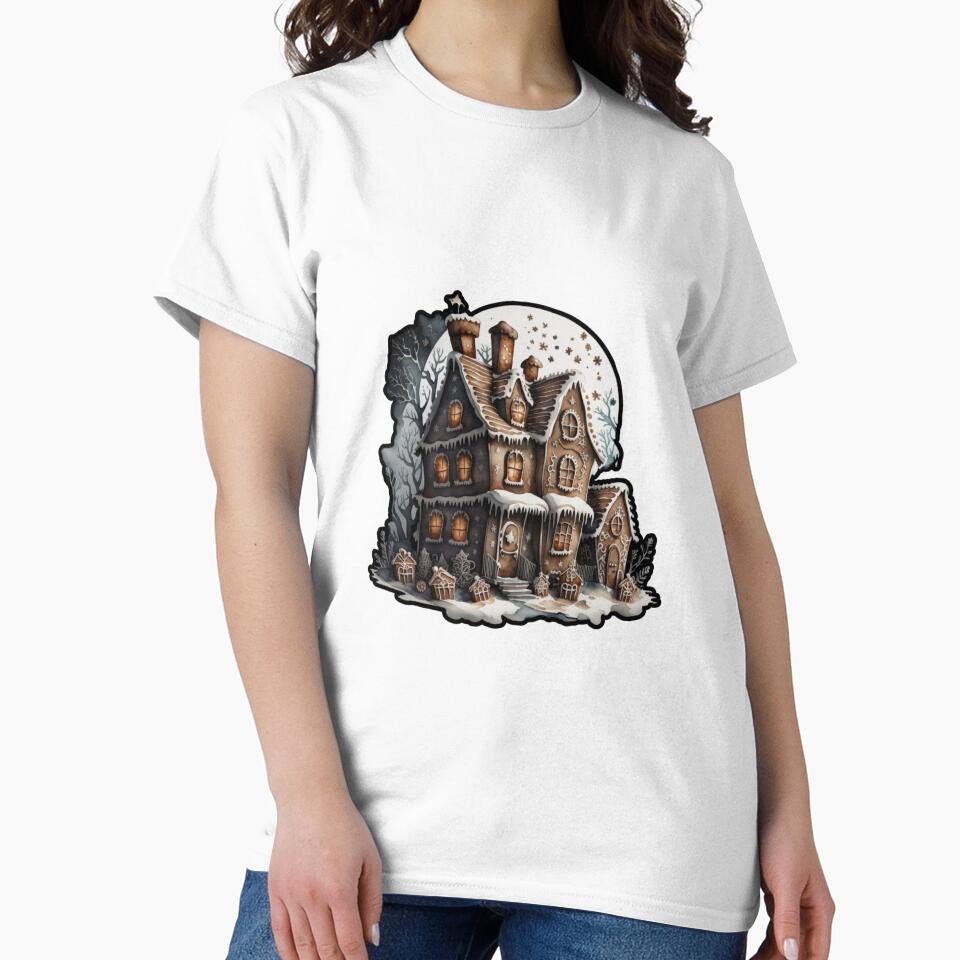 Spooky Fun Gothic Gibgerbread House by St1personalized