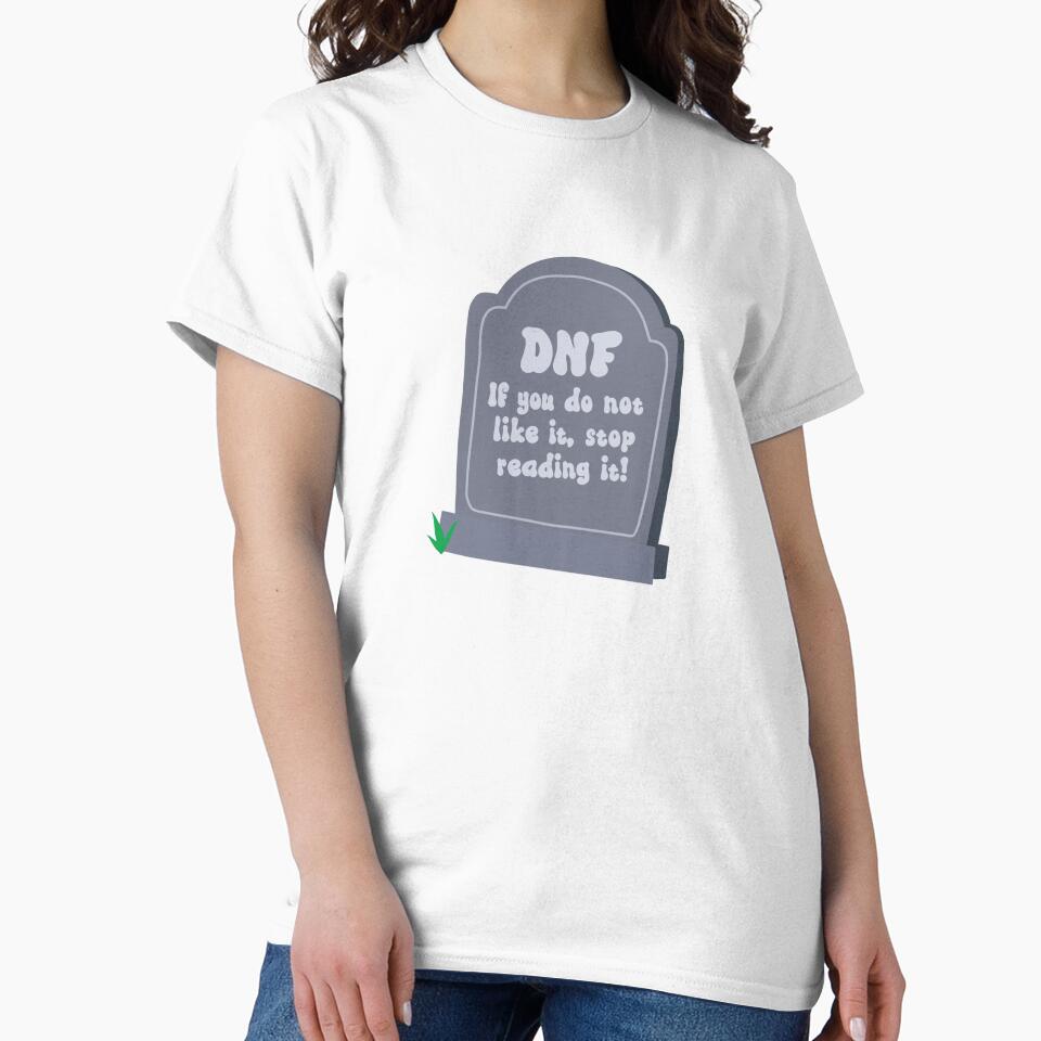 Bookish DNF Tomb Stone by PedalPress