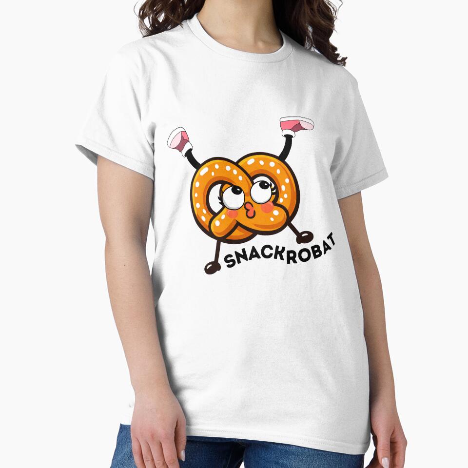 Snackrobat – Cute Pretzel Acrobat by bonnyinmind