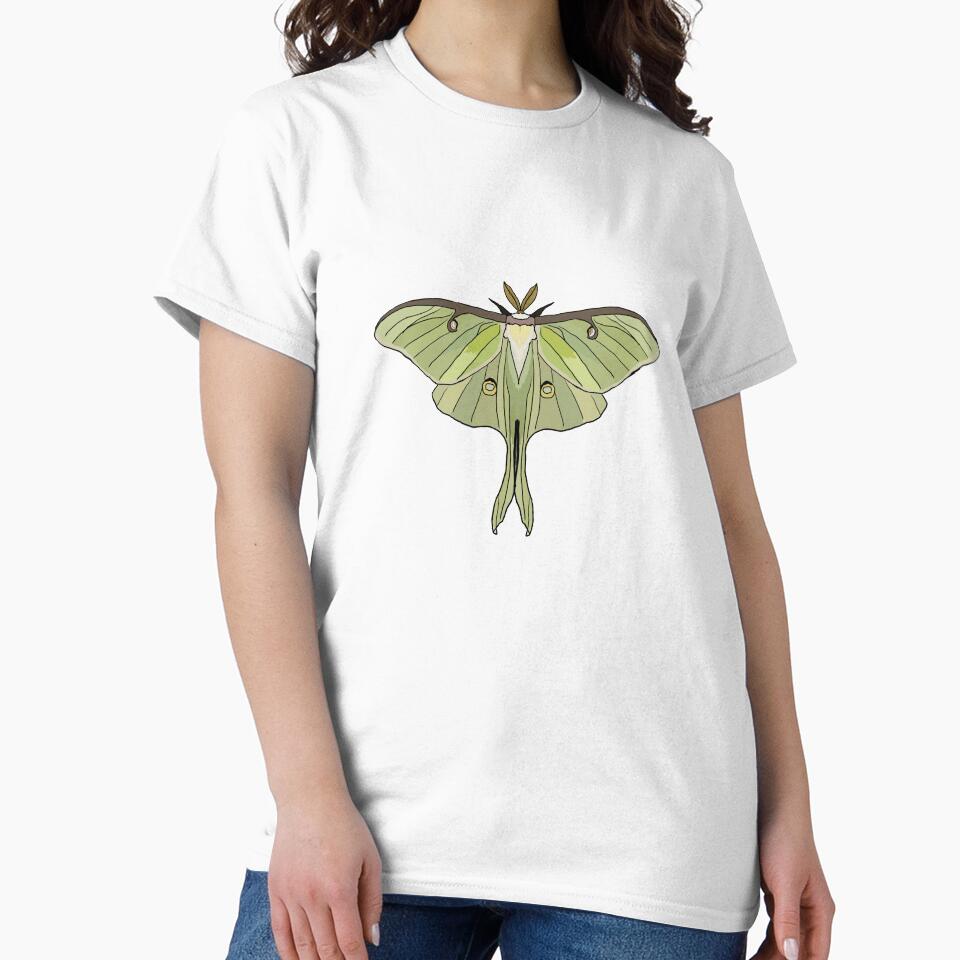 green Luna Moth by Moth-Oak