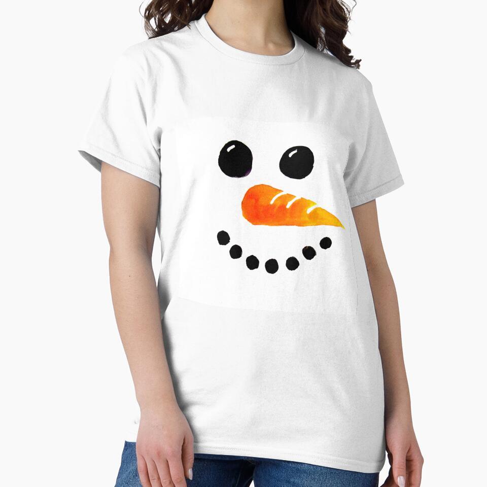 Snowman Face by PaintedbyCarol