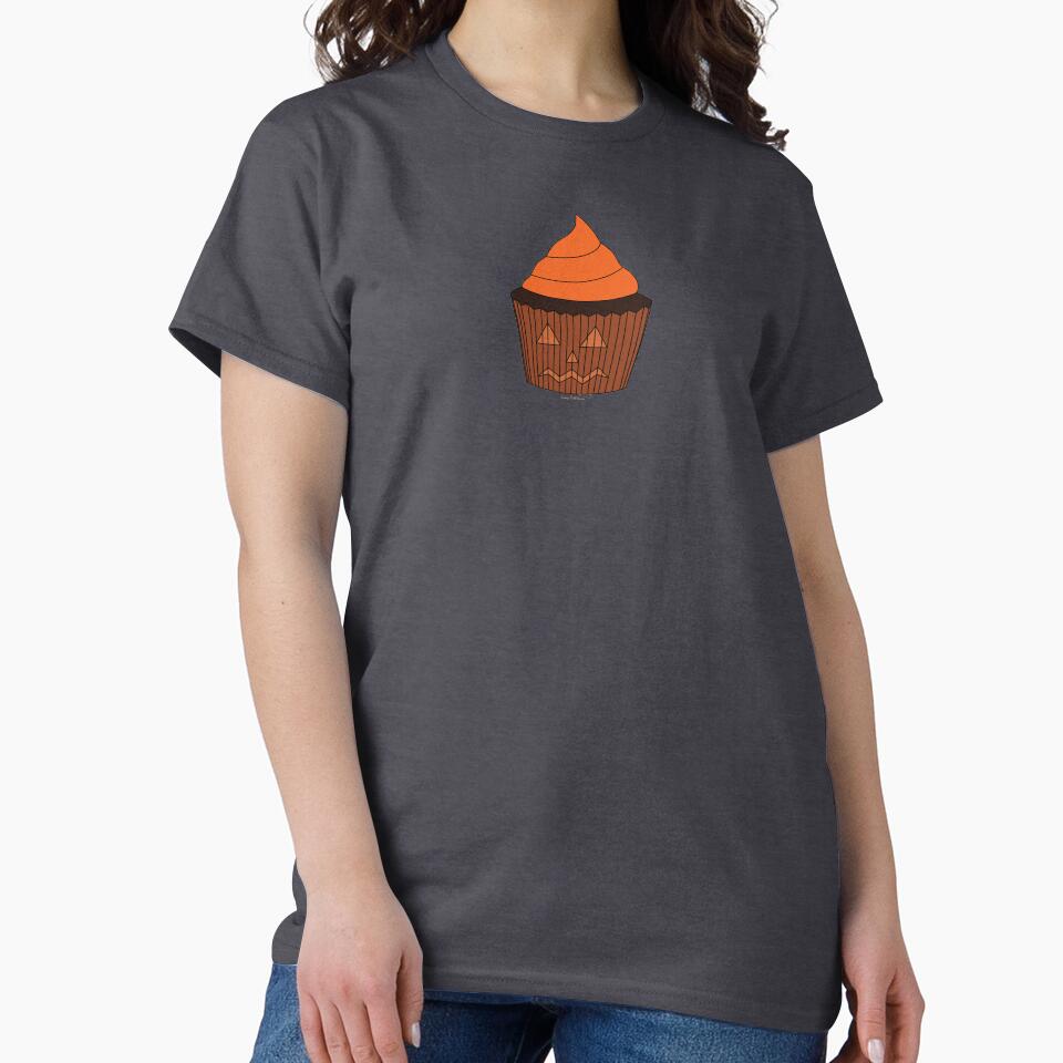 Scared Jack-O-Lantern Cupcake by Caseymakesart