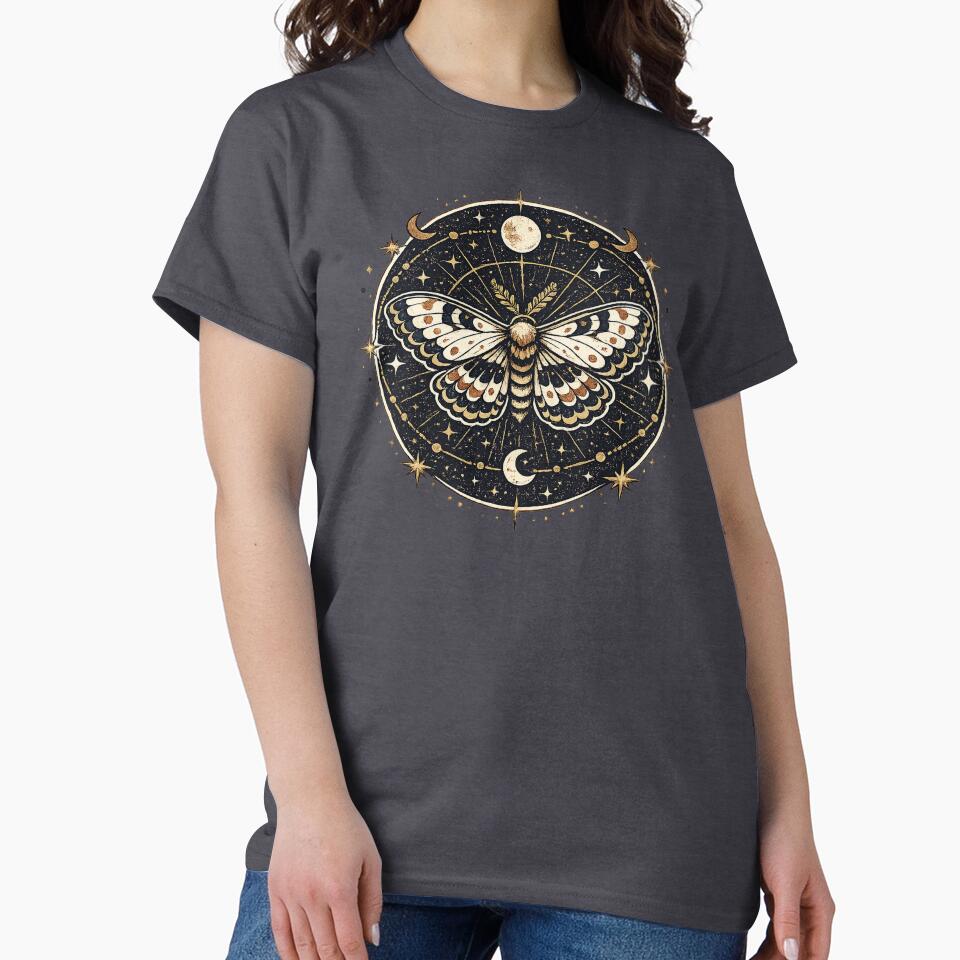 Celestial Moth Mandala by PrettyRottenCo