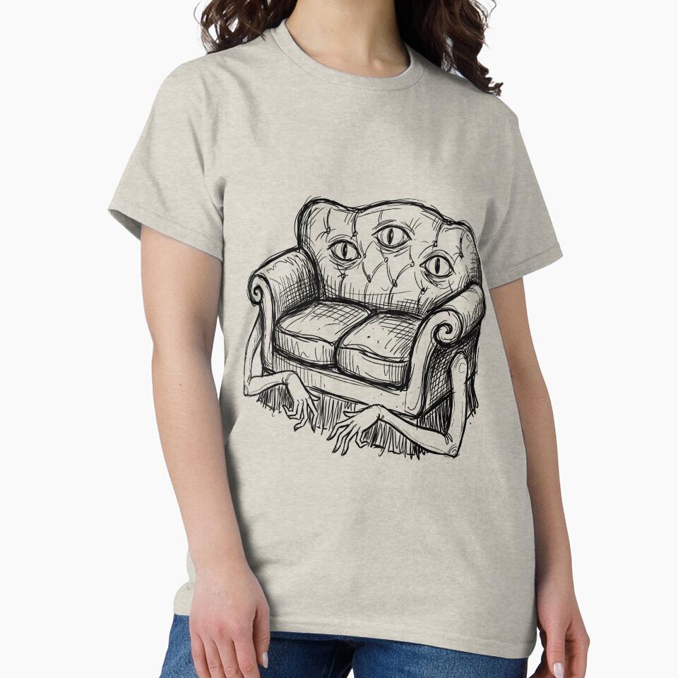 Watchful Velvet Settee - Haunted House by bapupa